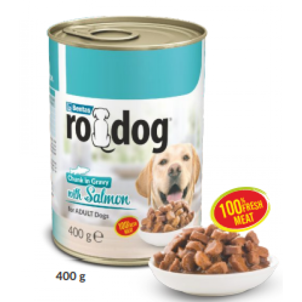 RODOG SOMONLU KÖPEK KONSERVE 400G CHUNK